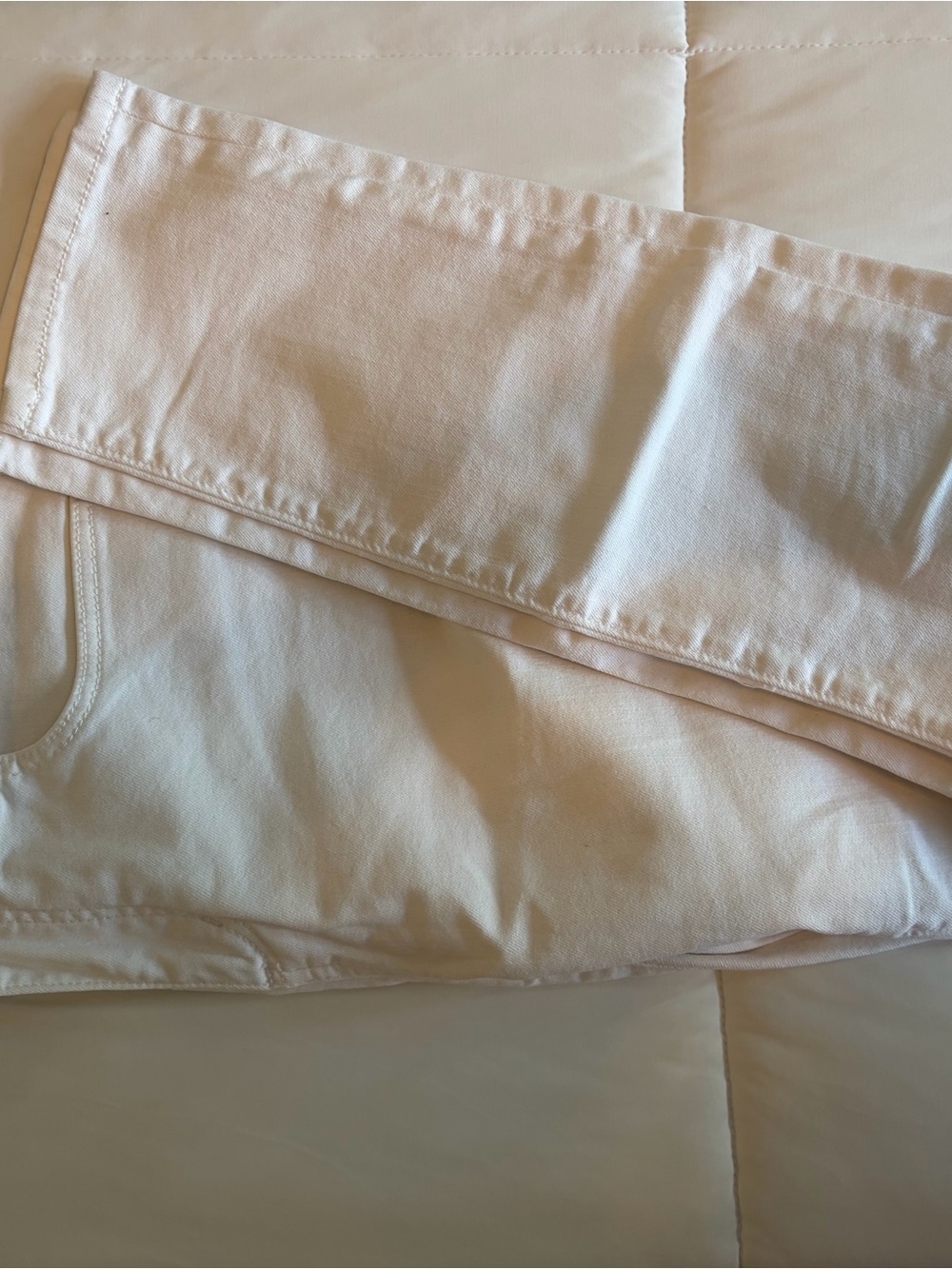 LOFT White Modern Skinny Jeans